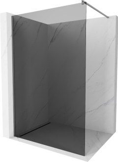 Mexen Kioto Walk-in sprchová stěna 100x200 cm, grafit 8, kov 800-100-101-95-40