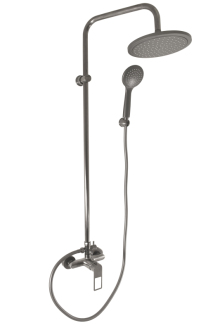 NIL Baterie sprchová a ruční sprchou-rozteč 150mm metal grey - kartáčovaná NL282.5/7MGK