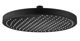 Hlavová sprcha, průměr 255mm, ABS/černá mat SK151B
