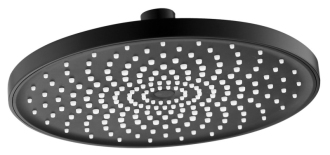 Hlavová sprcha, průměr 220mm, ABS/černá mat SK852B