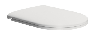 PURA/KUBE X WC sedátko Soft Close, duroplast, bílá mat/chrom MS992C09