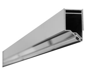 Rea Magnetický uzavírací profil pro dveře Molier, chrom REA-K3261