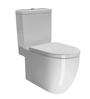PURA WC kombi, spodní/zadní odpad, bílá ExtraGlaze WCSET881711-PURA