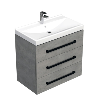 CUBE W C skř. s um. Verso 80cm beton CUBE46C803BEVER