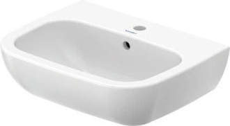 Umyvadlo Duravit D-Code 55x43 cm otvor pro baterii, s přetokem 23105500002