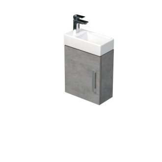 CUBE WAY skříňka s umývátkem Brevis bílá CUBE320401DBE