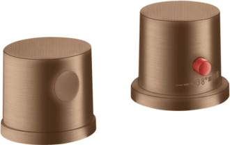 Vanová baterie Hansgrohe Uno brushed red gold 38480310