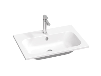 Ravak umyvadlo Chrome 700 Slim white s otvory XJG01170001