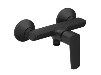 Ravak LF 032.20BL Sprchová nástěnná bat. bez setu, black X070480