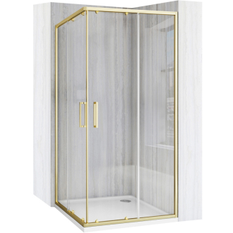 Sprchový kout REA City  90x90 Gold