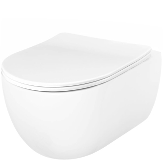 REA Eddy Tornado Rimless Flat N závěsné WC  REA-C6560