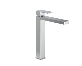 Vysoká umyvadlová baterie SAT Vision bez výpusti chrom SATBSVI285