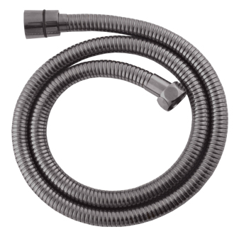 RAV SLEZÁK Sprchová hadice 100 cm, Metal Grey lesklá MH1001MGL