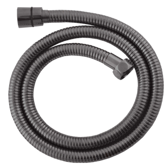 hadice k bidetové baterii 43, 42, 47-1/2“x1/2“-100 cm-kov metal grey-kartáč. MH1001MGK