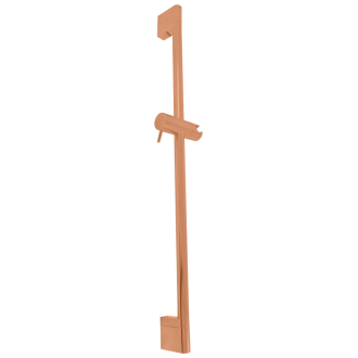 sprchová tyč 60 cm, pr. 20 mm - kov/plast zlatá růžová - kartáčovaná PD0015ZRK