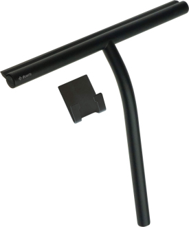 Deante SILIA stěrka na sprchu s držákem a 3M páskou, černá ADI_N31K