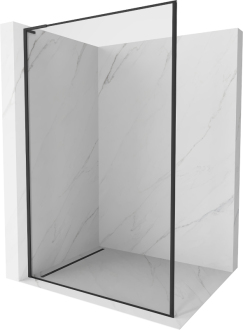 Mexen Kioto L Walk-in sprchová stěna 60 x 200 cm, černý vzor, černá - 800-060-103-70-70