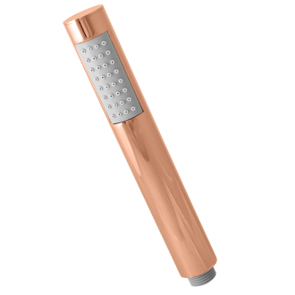 ruční sprcha SEINA pr. 30 x L210 mm - kov zlatá růžová - lesklá KS0008ZRL