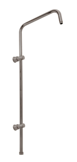 sprchová tyč 961 mm, pr. 20 mm bez přepínače G3/4 - kov metal grey - kartáčovaná MD0763MGK
