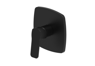 Sprchová baterie SAT Cube Way včetně podomítkového tělesa černá matná CU210C