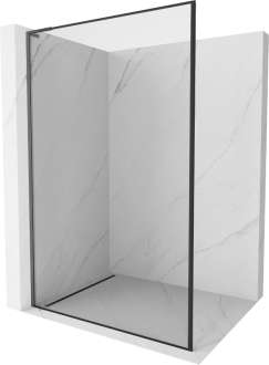 Mexen Kioto L Walk-in sprchová stěna 80x200 cm, černý vzor, kov 800-080-103-95-70