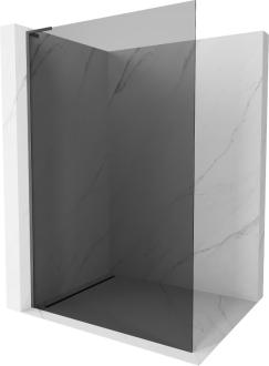 Mexen Kyoto L Walk-in sprchová stěna 120 x 200 cm, grafit, pistolový kov 800-120-103-95-40