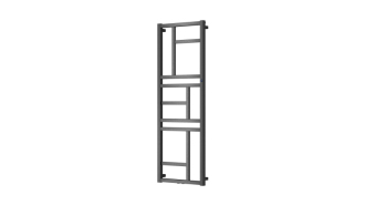 Radiátor elektrický Hopa Mondrian 98,2x40 cm antracit REDMON408016H