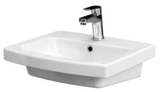 Cersanit Easy umyvadlo 50 1 otvor box K102-012