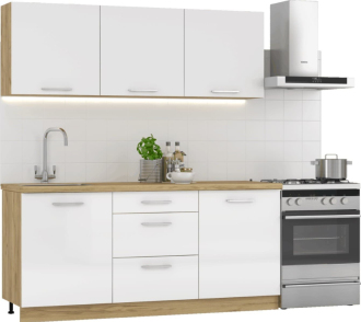 Kuchyňská linka Naturel Billy 1.8 m