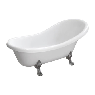 Omnires ATENA COMFORT M+ volně stojící vana, 175 x 82 cm, bílý lesk ATENA174BP