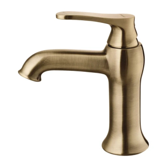 Omnires ART DECO umyvadlová baterie, kartáčovaný antický bronz AD5110BR