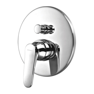 Omnires ART DECO podomítková vanovo-sprchová baterie, chrom lesk AD5135CR