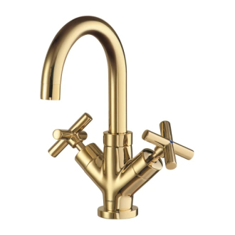 Omnires MODERN umyvadlová baterie s click-clack výpustí, zlatý lesk C301GL