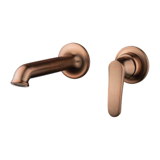 Omnires ART DECO podomítková umyvadlová baterie, kartáčovaná antická měď AD5115ORB