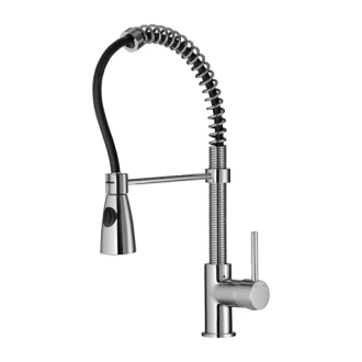 Omnires X2 kuchyňská baterie, chrom lesk/černý mat X2CR