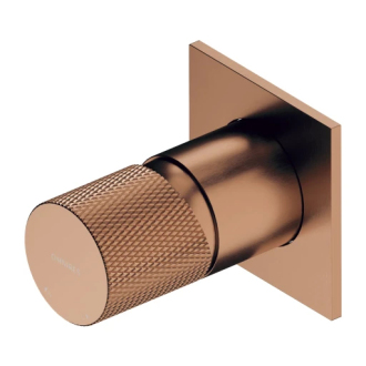 Omnires CONTOUR Sprchová podomítková baterie, kartáčovaná měď  CT8045CPB