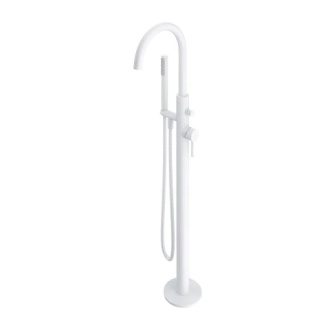 Omnires Y Volně stojící vanová baterie, matná bílá Y1233WM