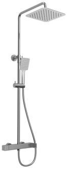 CUBEMIX sprchový sloup s pákovou baterií, chrom UBC-CM139