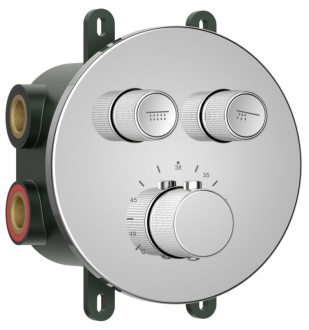 SMARTSELECT podomítková sprchová termostatická baterie, box, chrom UBC-RP032 53121