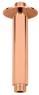 držák stropní sprchy kulatý - 15 cm - kov zlatá růžová - kartáčovaná MD0311ZRK