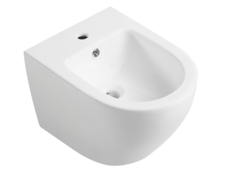 CERANO Keramický závěsný bidet Fizo bílá matná 36x37x49 cm CER-417413