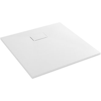 CERANO Sprchová vanička čtvercová Gusto bílá matná 70x70 cm CER-414560