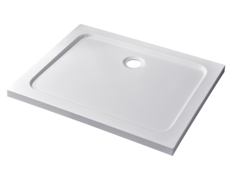 CERANO Sprchová vanička obdélníková Soto bílá lesklá 90x80 cm CER-425551