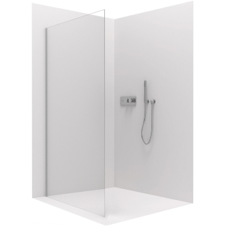 CERANO Sprchová zástěna Varone L/P chrom, transp.sklo 90x195cm pevná CER-DY505-90-195-SG