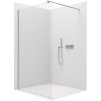 CERANO Sprchová zástěna Walk-in Onyx L/P chrom, transp.sklo 100x200 cm CER-DY101-100-200