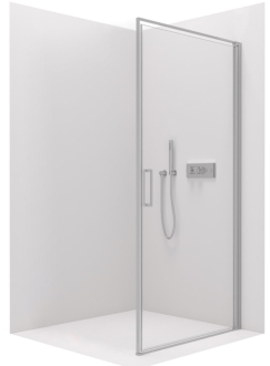 CERANO Sprchové křídlové dveře Porte L/P chrom, transparentní sklo 80x195 cm CER-413462