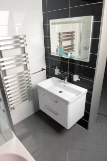 Koupelnový set THEIA 80, bílá KSET-069 KSET-069