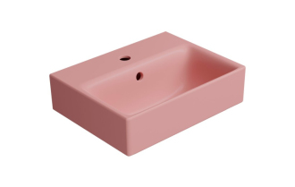 NUBES keramické umývátko 40x32cm, blush mat 9684124