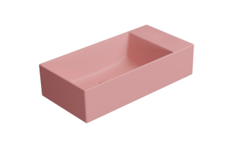 KUBE X keramické umývátko 50x25cm, broušená hrana, bez otvoru, pravé/levé, mat 94869024