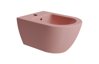 PURA bidet závěsný, 36x55cm, blush mat 8865124